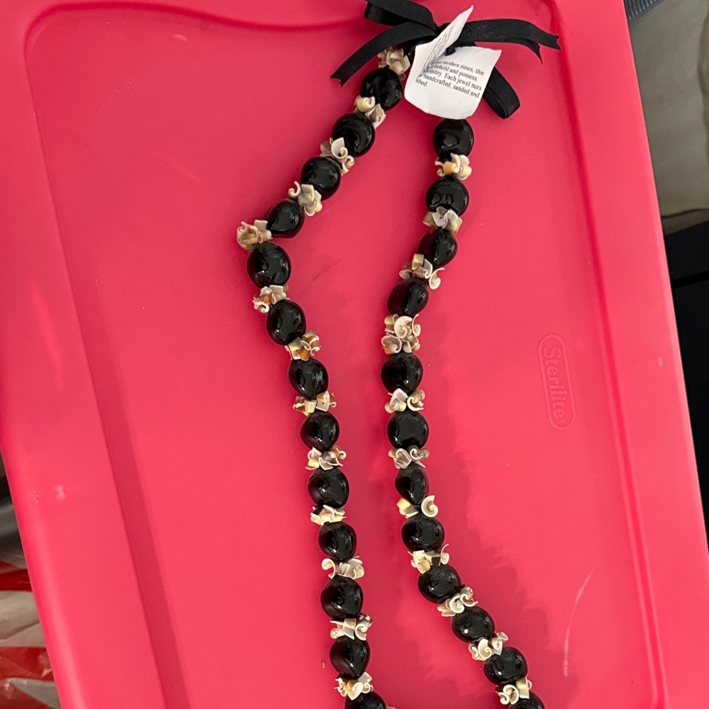 Genuine kuki nuts necklace from Hawaii